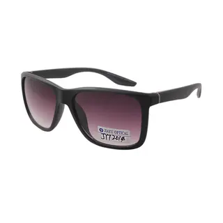High Quality UV400 Polarized Mirror Lens Black Unisex Plastic Sunglasses